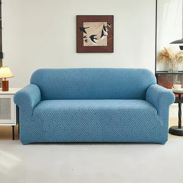 New Pattern Elastic Jacquard Spandex Slip-On Couch Cover