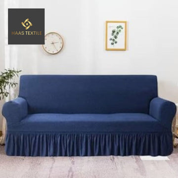 Frill Style Micro Mesh Sofa Cover