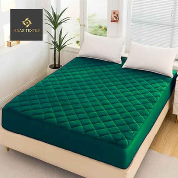 Fitthed sheet cotton quilted