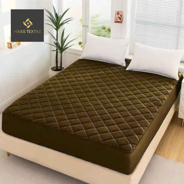 Fitthed sheet cotton quilted