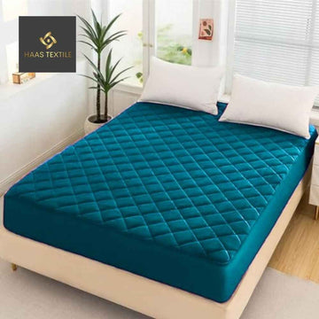 Fitthed sheet cotton quilted