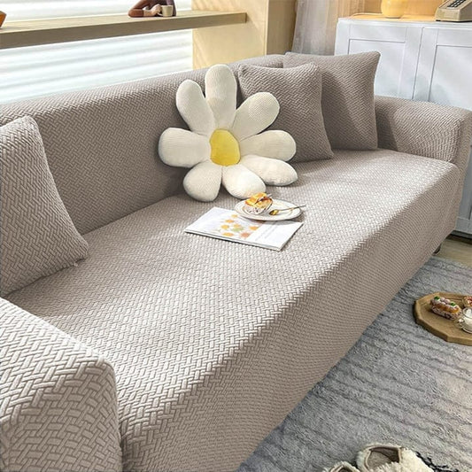 Diamond Style Jersey Velvet Sofa